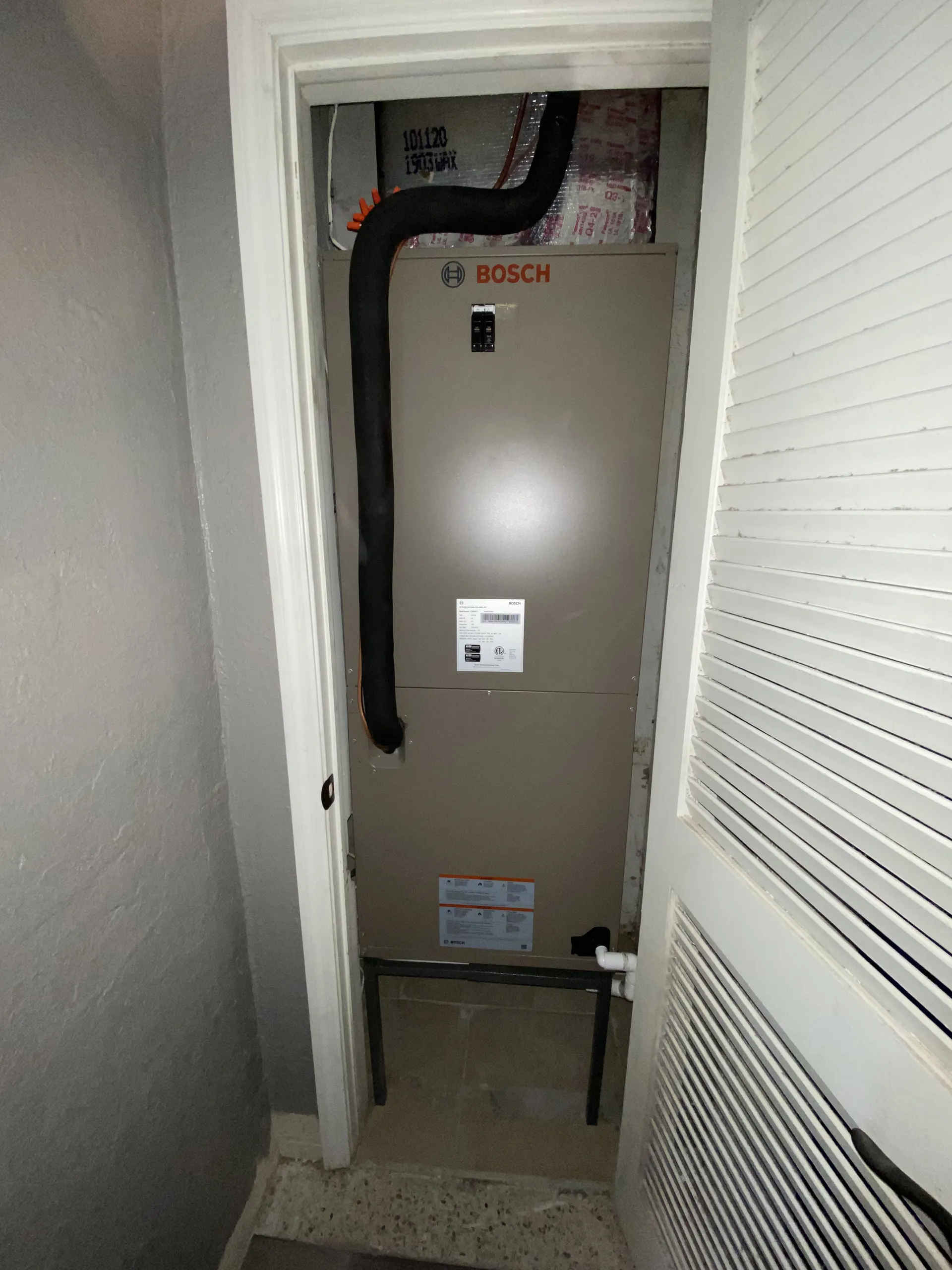 Heat pump system installation